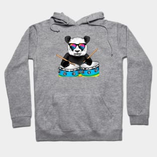 Drummer panda Hoodie